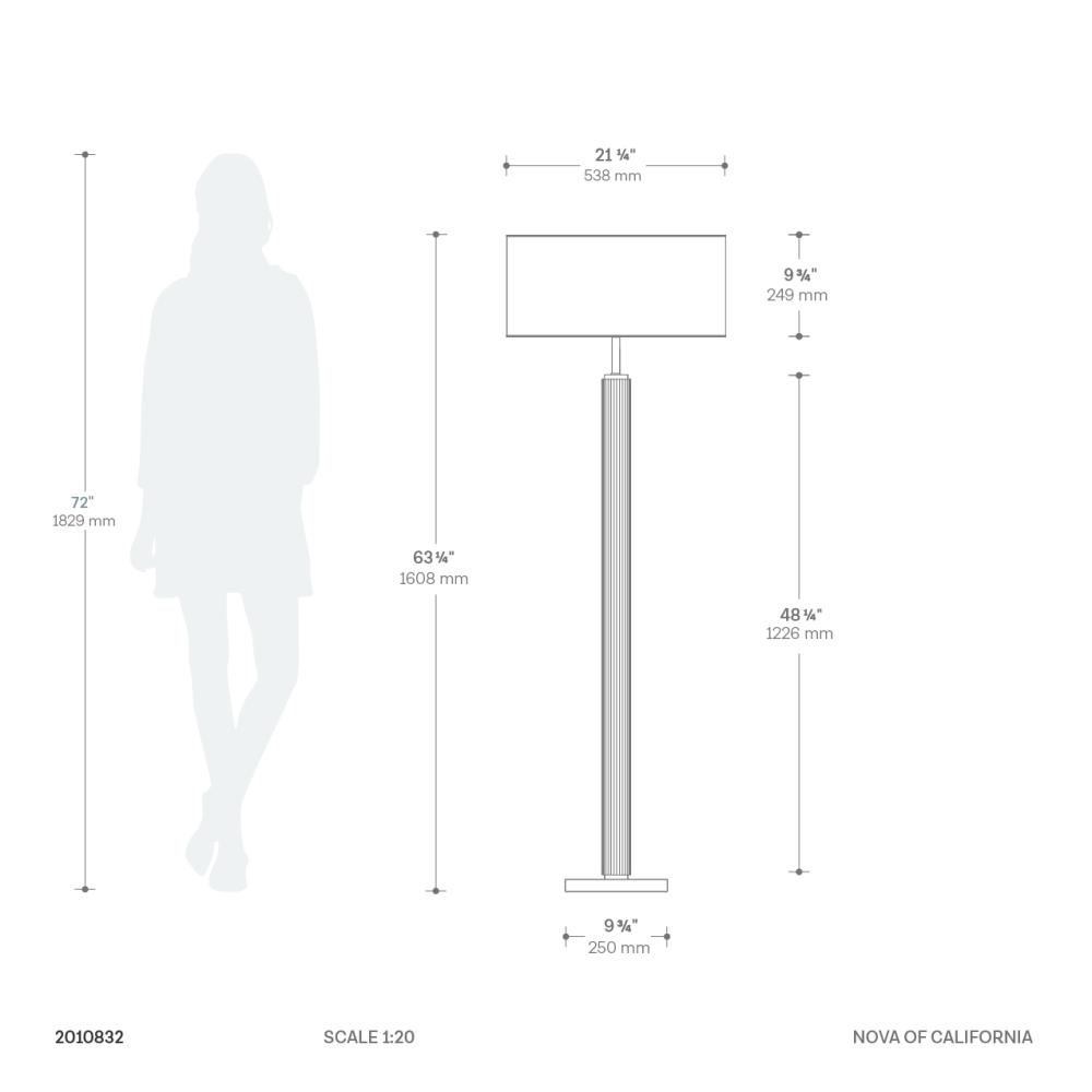 Tambo Floor Lamp Dimensions